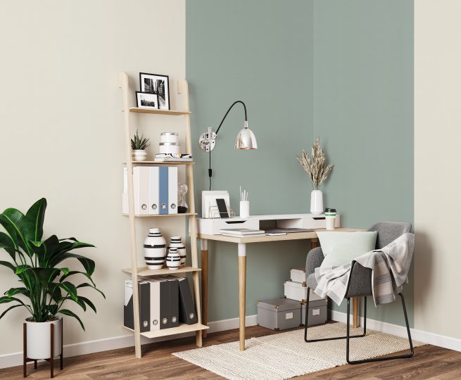 однотонные обои