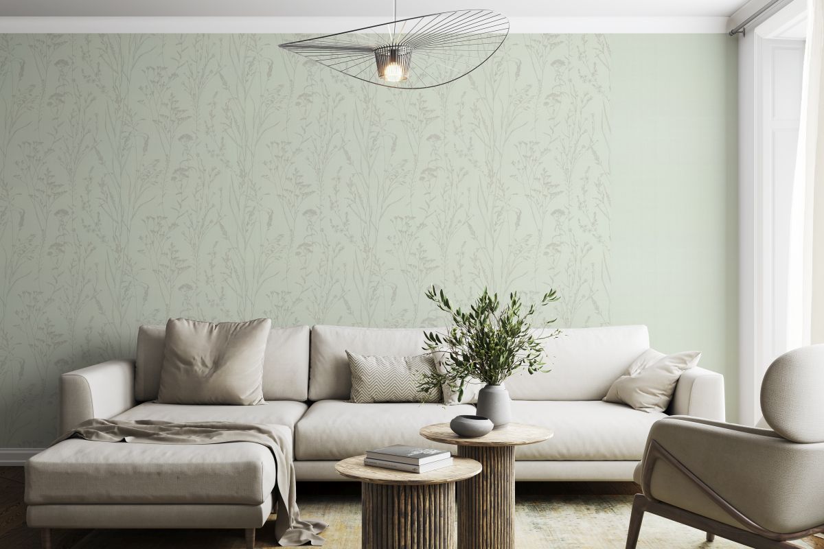 обои с рисунком природы