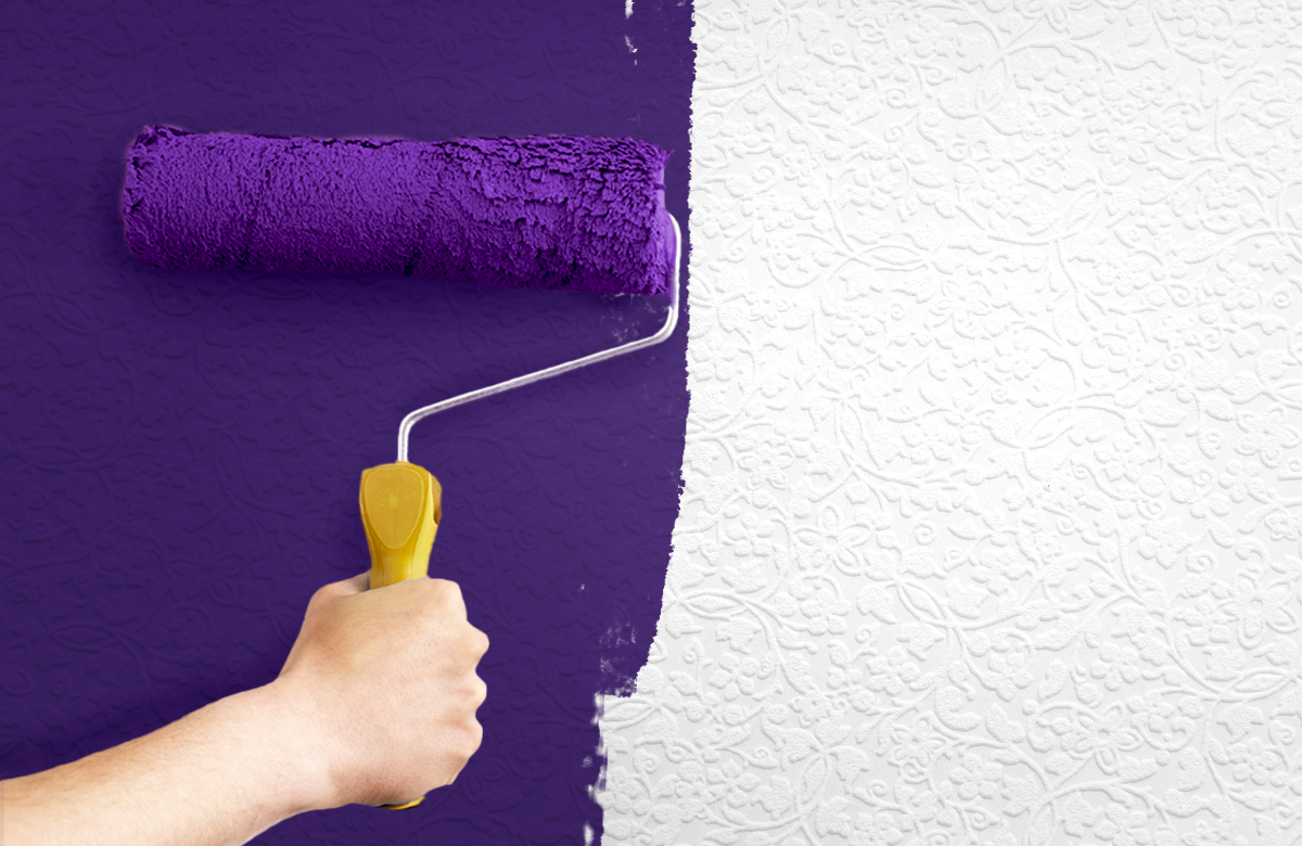 краска для обоев под покраску