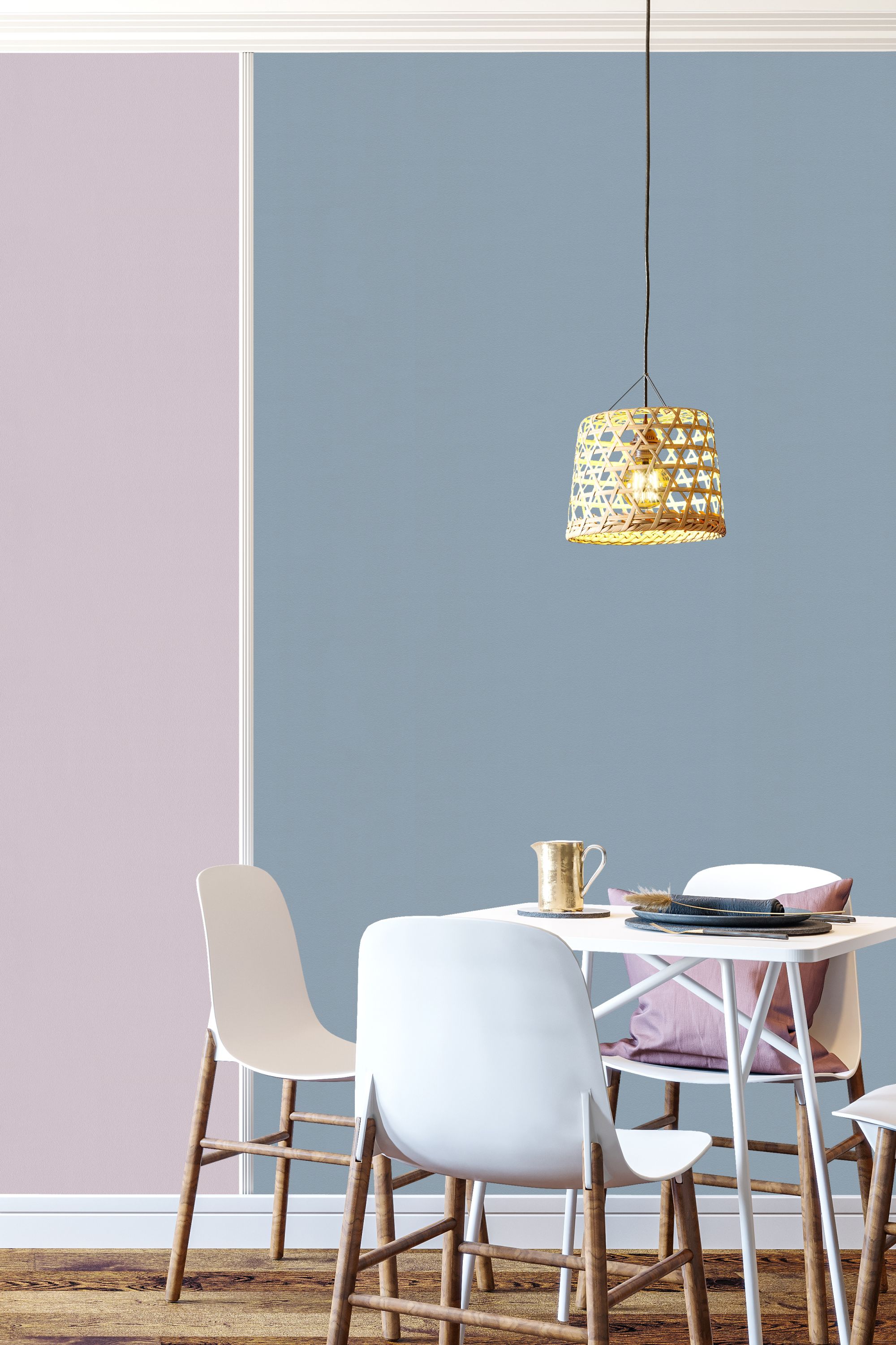 Однотонные обои для стен