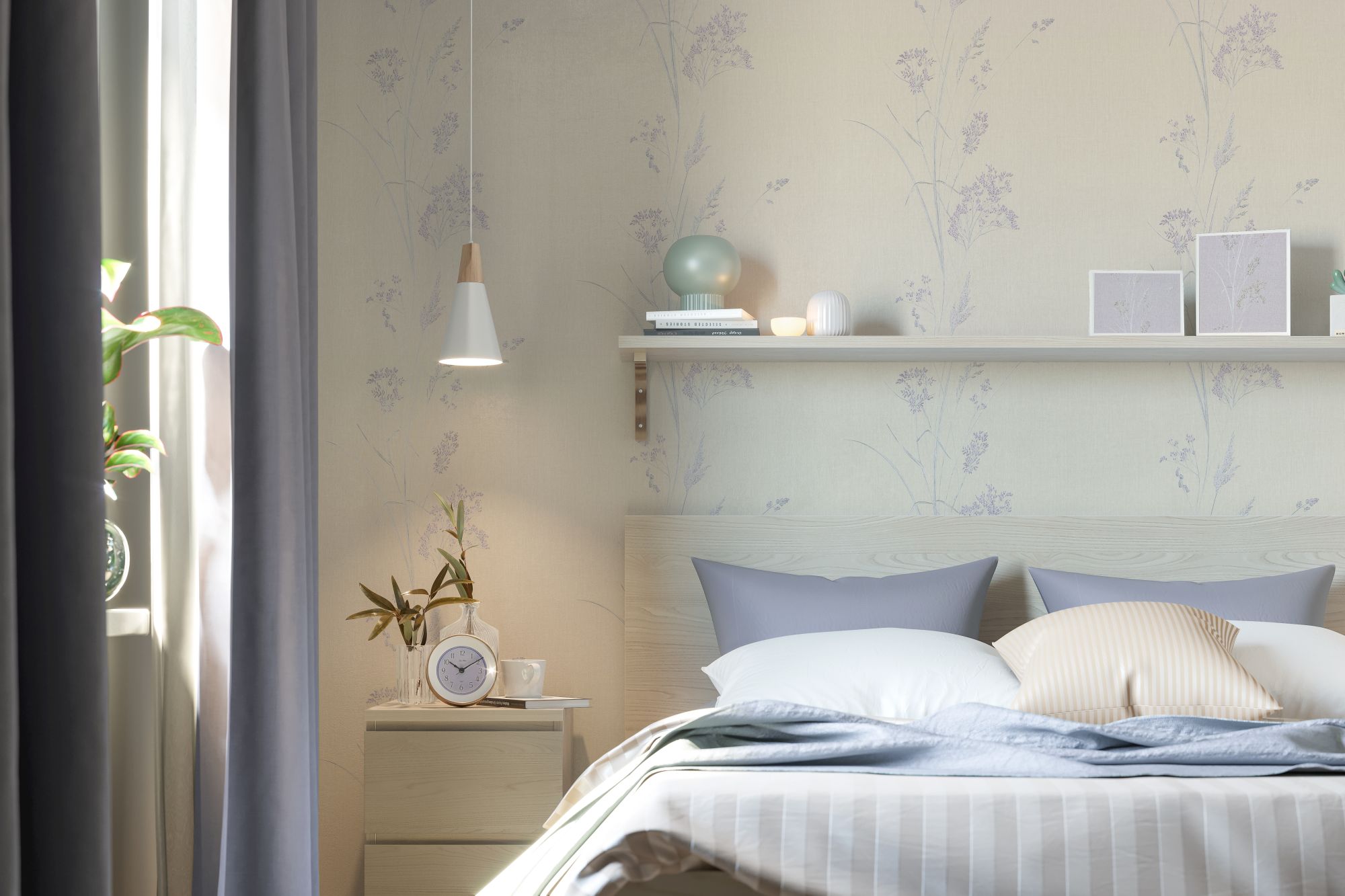 светлые оттенки в интерьере