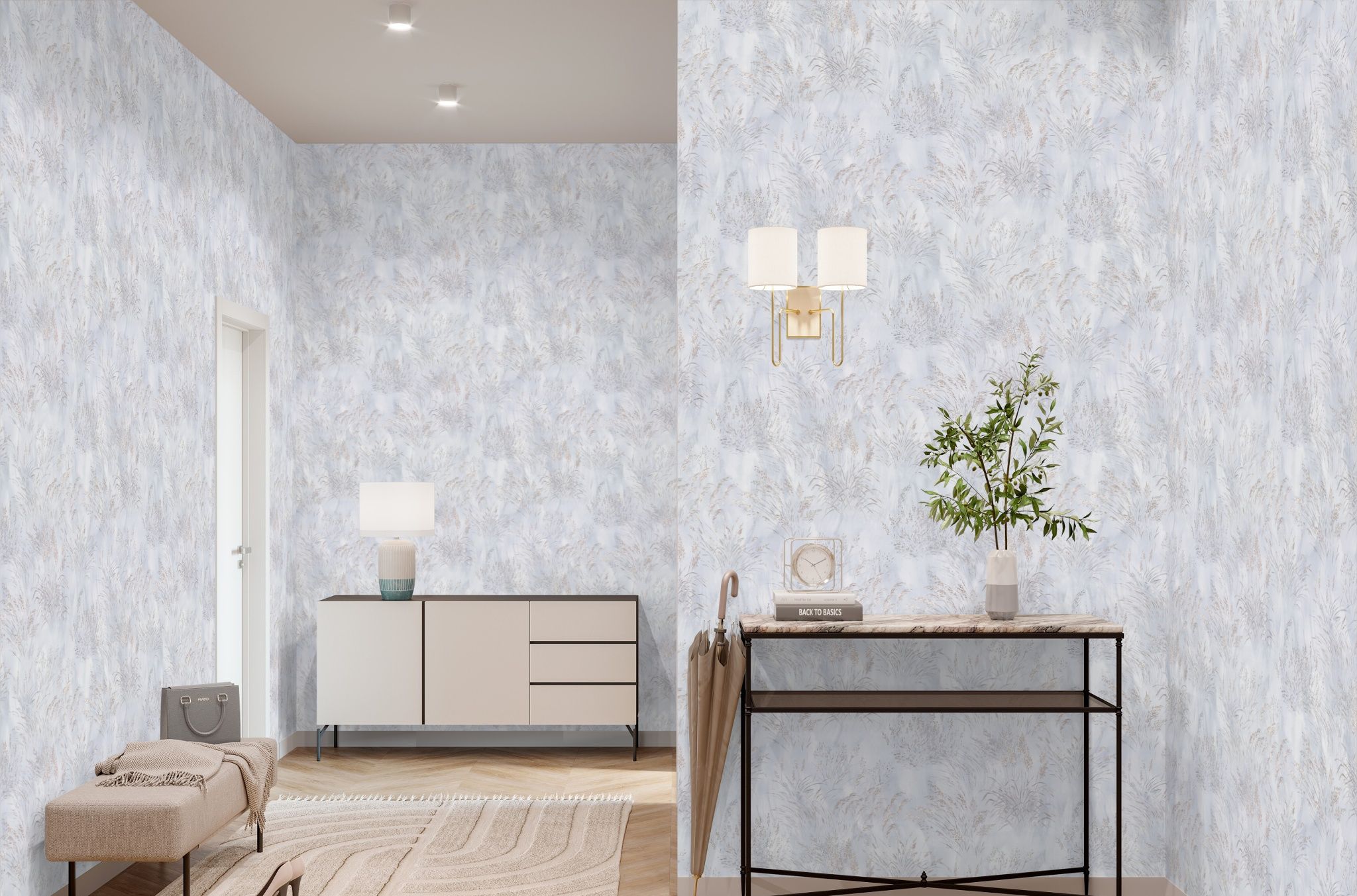 какие обои подобрать в гостиную