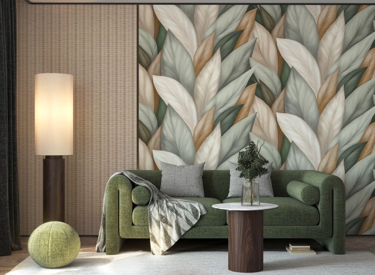 Капсульные обои TREND Nature на стенах