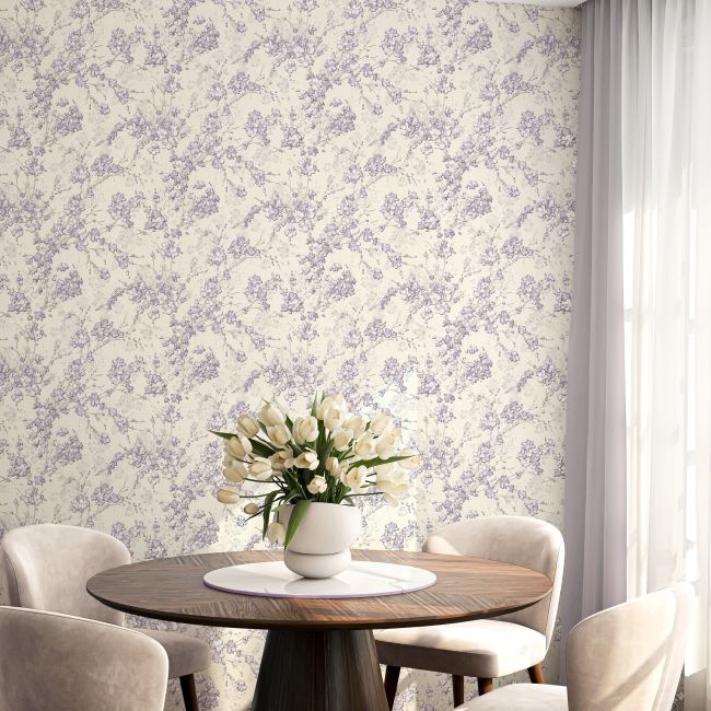 обои с мелким рисунком