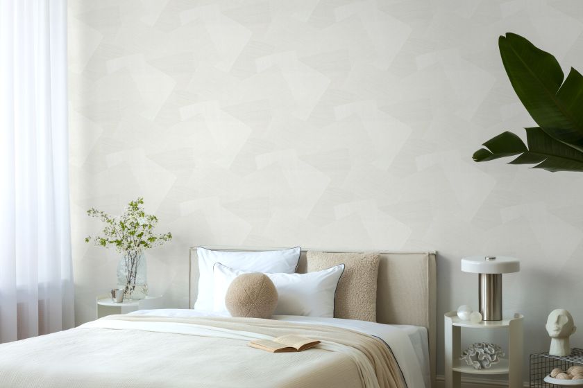 обои в интерьере гостиной