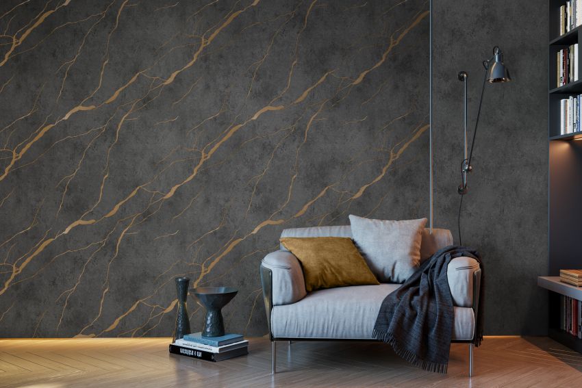 обои с поталью