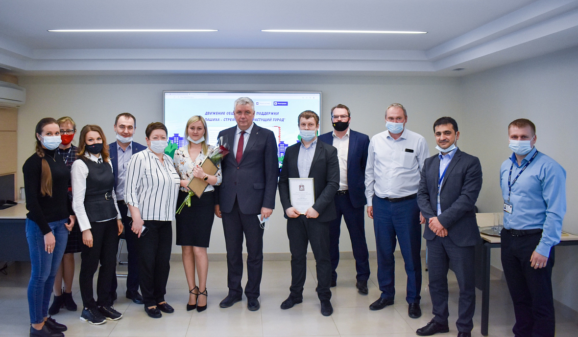 Встреча с депутатами Московской областной думы и Балашихи на фабрике ПАЛИТРА