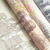 Макрофото текстуры обоев для стен 7343-45