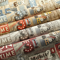 Макрофото текстуры обоев для стен 7406-53