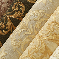 Макрофото текстуры обоев для стен 7408-21