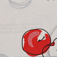 Макрофото текстуры обоев для стен 1330-45